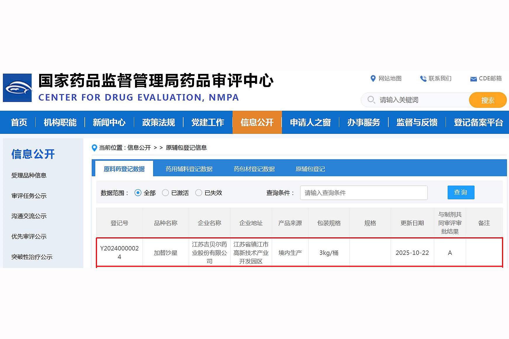 【喜报！33474蒙特卡罗药业化学原料药加替沙星上市申请获批】的配图